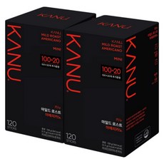 카누 미니 마일드 아메리카노 120Tx2개, 2박스, 120개입, 900mg