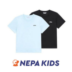 백화점 매장판 네파 키즈 NEPA 1+1 티셔츠 세트 반팔 라운드 크루넥 남아옷 여아옷 티셔츠세트