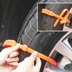 가누웍스 자동차 스노우체인 케이블타이 도로안전