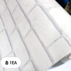 벽돌무늬 시트지 100 x 100 cm, 코튼브릭, 1개