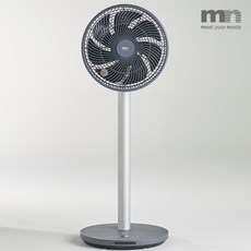 엠엔 써큘레이터형 FD12 리모컨 무선 스탠드 에어 선풍기 저소음, 네이비