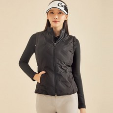 Callaway [Callaway] Planning 女式標誌圖案加墊拉鍊背心 CWVEJ8702-199_G