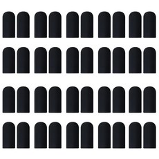 쿠키식스 스마트폰 게임 손가락 장갑 게이밍 골무, 40개, 랜덤, 탄소섬유18수