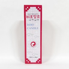 비호 양초 기둥초 2p, 1개