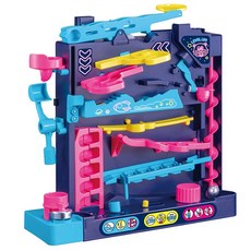 TAKARA TOMY 滾滾運動挑戰賽 魔幻塔城 積木玩具 滾珠軌道 兒童益智, 1個, Multicolor