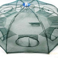 대목 우산형 자동 어망 8구 오토매틱