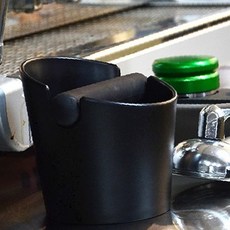 홈카페 커피 찌꺼기 수거 보관 넉박스 블랙 원형 바리스타 에스프레소 머신, 1개, 2-넉박스-대형