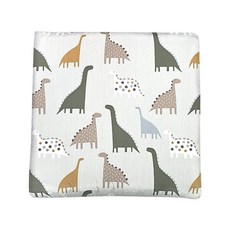 雪倫小舖嬰兒床圍，防撞床圍，防摔床圍，寶寶安全防護必備, 灰色恐龍-一片入