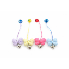 빵빵리본 골프티걸이 숏티링 티꼿이 골프 악세사리, 1세트, 퍼플+옐로+핑크+스카이