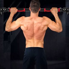 이중잠금 가정용 홈트 턱걸이 운동기구 문틀 철봉, 상세페이지 참조, 힘쎈문틀철봉