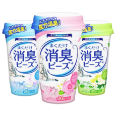日本嬌聯 消臭香香珠 450ml 貓砂除臭顆粒 貓砂芳香 貓砂專用, 1個, 天然花園