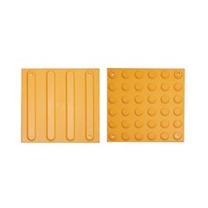 점자타일 유도블럭 ABS 점자블럭 피스고정형 유도타일 편의시설 점자블록, ABS 점자블럭 점형, 1개