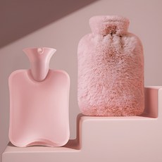 르뱅블루 보온 물주머니 핑크, 1개