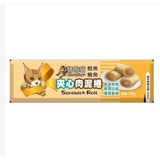驕傲貓夾心肉泥捲 貓咪肉泥 貓條 寵物肉泥 貓咪零食 幼貓零食 成貓零食 貓咪點心 餵藥零食 營養補充 水分補給 多口味可選 貓咪食品 貓咪用品 寵物用品 營養品 乾燥零食 貓用食品 貓用零食, 1個, 鱈魚鮪魚, 10g, 鱈魚鮪魚