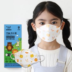 퓨어메이트 KF80 초소형 캐릭터 30매 패턴 어린이, 초소형캐릭터, 30개, 1개입