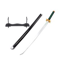 코스프레 검 일륜도 칼 목검 42종 75cm 104cm 거치대 포함, 11_토키 무이 L-104cm KAL-L11, 1개