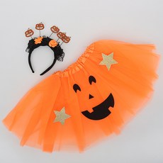 할로윈 용품 [호박드레스세트]