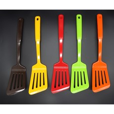 공판다 뒤지게 뒤집개 뒤 집게 멜라민 주방조리기구, 빨강, 1개