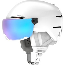 ATOMIC 아토믹 스키 헬멧 SAVOR VISOR STEREO 세이버 바이저 스테레오 AN5005714 White, ATOMIC SAVOR VISOR STEREO AN50