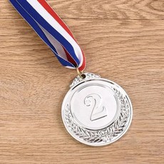 금은동메달 수상자 보상 축구 대회 상금 기념품 선물 야외 스포츠, 1개, 2. Silver shuzi