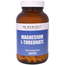 DR. MERCOLA 蘇糖酸鎂膠囊, 90顆, 1罐