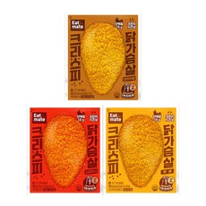 [랭킹닭컴] 잇메이트 크리스피 닭가슴살 3종 맛보기, 90g, 10개