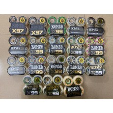 Bones 龍配方 STF 滑板輪 Powell 雙翹街式輪 X配方 x99, 如圖所示, 1個