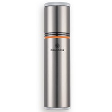 【崇德店】旅行便攜式金屬不鏽鋼保溼罐四支入保濕管筒, 銀色, 1個