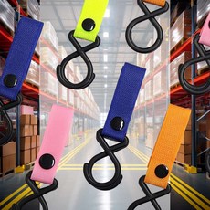 유모차 걸이 2P 육아용품 수납 클립 훅 2구 소품