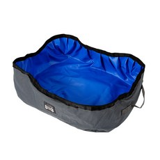 外出貓砂盆 折疊貓砂盆 貓便盆 貓廁所 貓咪用品 貓咪廁所 寵物用品 寵物外出【PO001】走走去旅行, 1個, 灰藍