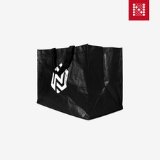 노마드 리유저블 쇼퍼백 캠핑가방 52L, 블랙, 1단, 1개