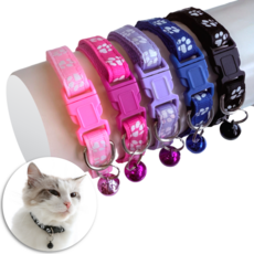 다이룸마켓 고양이 방울 목걸이, 세트A(5개)