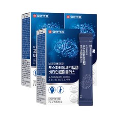 일양약품 뇌 건강 뼈 건강 PS K 플러스 (2g x 15포), 3박스, 30g