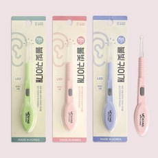 베스타스 LED 불빛귀이개 /유아 귀청소, 2개입, 1세트