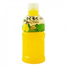 망고 모구 모구 나타 데 코코 함유 주스 망고 12 파운드 (6 Mogu Mogu Juice with Nata De Coco Mango 12 Pound (Pack of 6, 946ml