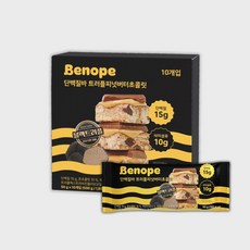 베노프 단백질바 라이트 트러플피넛버터초콜릿, 상품, 50g, 10개