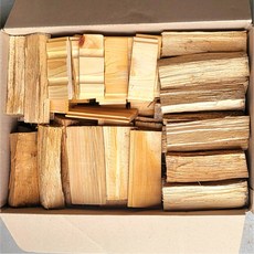 캠핑용 참나무장작 편백나무 미니 잘마른 불멍 국산 불쏘시개, 1개, 5kg