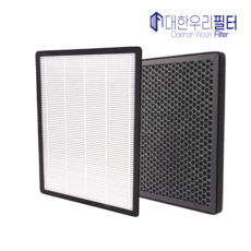대한우리필터 바이마르 케어존 공기청정기 호환 H13 3중 필터 VMK 1854A CareZone 1901, 1세트, 프리+ 헤파 +탈취