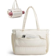 大容量健身包 幹濕分離瑜伽包 可固定瑜伽墊旅行包, 1個, 白色,42.42 x 15.49 x 34.2