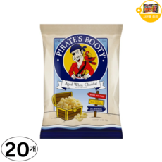 Frito Lay 미국 파이러스 부티 화이트 체다 퍼프 스낵 사은품 추가증정, 28g, 20개