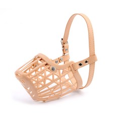 셀로트 애견용 플라스틱 입마개 개플라스틱입마개, 5호