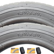 正新 12吋童車內外胎組 - 12 1/2x2 1/4 一車份 (2外胎+2內胎) - 兒童自行車輪胎, 直嘴內胎, 1個