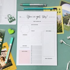 데일리 플래너 A4, 1개, 상세페이지 참조