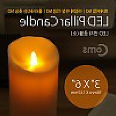 트레분 전자 촛불 LED 양초 76x147mm 캔들라이트 생일양초 램프캔들 캔들램프
