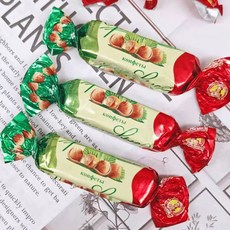 러시아산 요구르트 웨이퍼 스낵 4개입 초콜릿 슬라브 웨딩 캔디 헤이즐넛 새해 웨이퍼 용품, 1개, H. 헤이즐넛 웨이퍼 500g 2봉