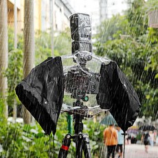 카메라 비옷 방수 커버 동영상 사진 촬영 장비 액세서리, 1개