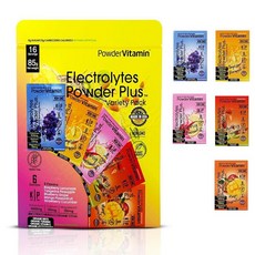 PowderVitamin 전해질 파우더 플러스 케토 버라이어티 팩 B 무설탕 핑크 히말라야 소금 칼륨 1000mg 칼슘 120mg 마그네슘 120mg GMO 프리, 4온스 (1통)