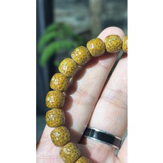 星月12K金釘淺坑龍鱗雕刻手鏈, 如圖所示, 1個