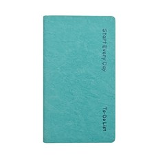 미래마켓 데일리 수첩 노트 체크리스트 1+1, 민트, 2개, 100매