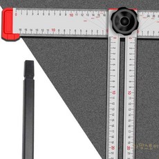 루마 T 각도자 60cm 마킹